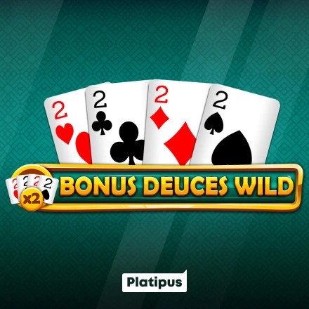 Bonus Deuces Wild logo by Platipus at Betico Casino