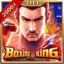 Boxing King logo by Jili Games at Betico Casino