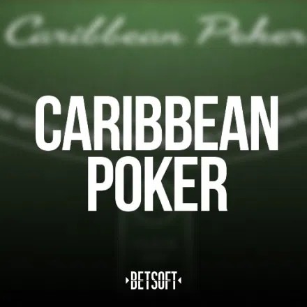 Caribbean Poker online game logo by Betsoft Gaming on betico-canada.com
