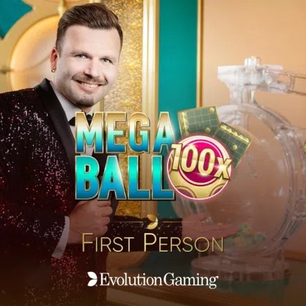 Try First Person Mega Ball slot by Evolution on betico-canada.com – logo image