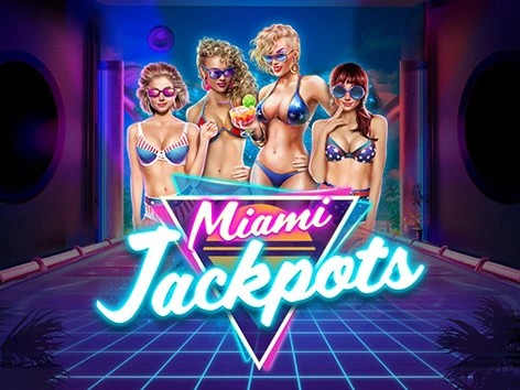 Miami Jackpots logo by Booming Games at Betico Casino