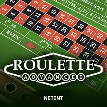 Roulette Advanced slot visual from NetEnt available on betico-canada.com